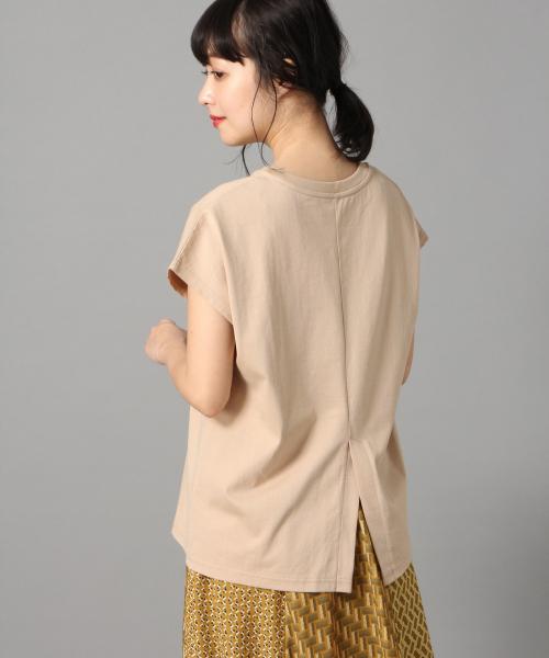 LOWRYS FARM（ローリーズファーム）の「トルコオーガニックＦＳ　831192（Tシャツ/カットソー・レディース・ブラック/ベージュ/オフホワイト/カーキ・FREE）」の20枚目の写真