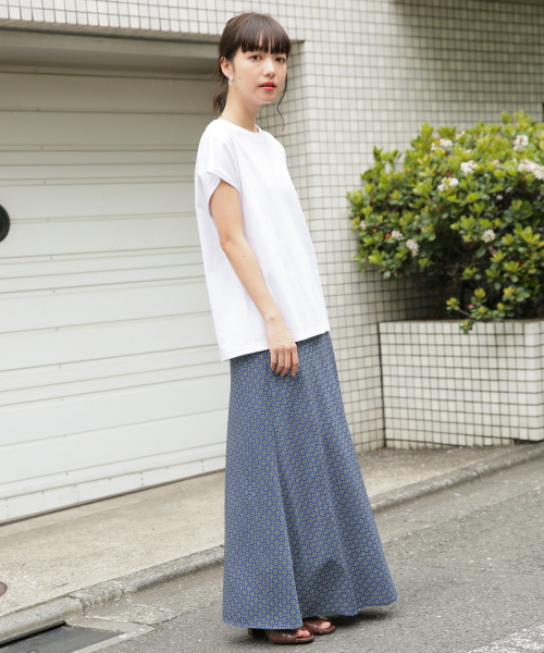 LOWRYS FARM（ローリーズファーム）の「トルコオーガニックＦＳ　831192（Tシャツ/カットソー・レディース・ブラック/ベージュ/オフホワイト/カーキ・FREE）」の21枚目の写真