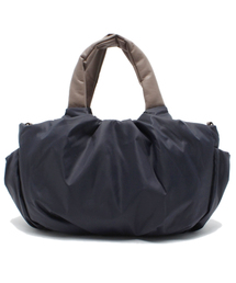 PLST | 格子柄2WAYナイロンショルダーバッグ(中)(ショルダーバッグ)