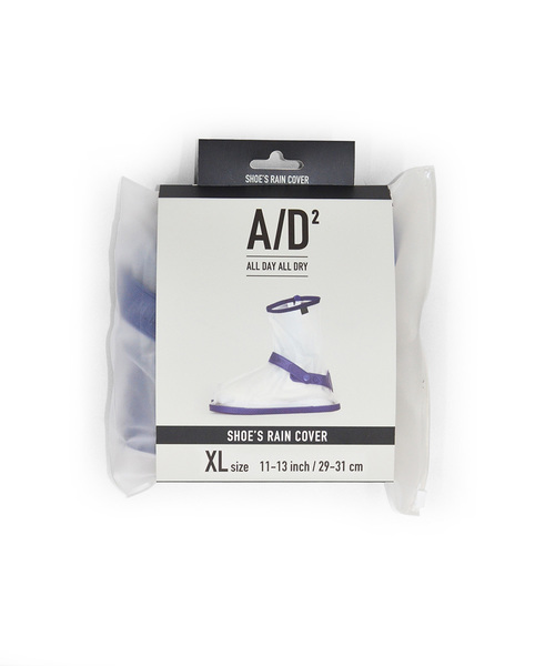 entre square(アントレスクエアー)の「bcl A/D2 シューズ レインカバー PVC XL ブルー×クリア(シューズ小物/雑貨・レディース・クリア・ONE SIZE)」の9枚目の写真