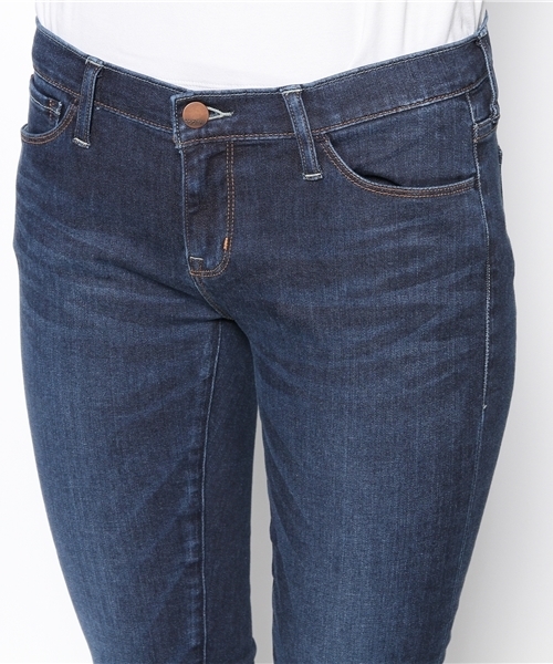 PLST（プラステ）の「【healthy】 クロップドデニムパンツ（デニムパンツ・レディース・ホワイト/インディゴブルー/ダークインディゴブルー・23inch/26inch/24inch/25inch）」の6枚目の写真