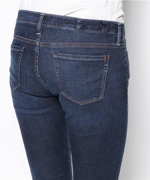 PLST（プラステ）の「【healthy】 クロップドデニムパンツ（デニムパンツ・レディース・ホワイト/インディゴブルー/ダークインディゴブルー・23inch/26inch/24inch/25inch）」の7枚目の写真