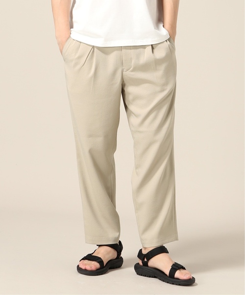 JOINT WORKS（ジョイントワークス）の「サッカー2タックアンクルパンツ（その他パンツ・メンズ・ブラック/ベージュ/カーキ・SMALL/MEDIUM/LARGE）」の3枚目の写真