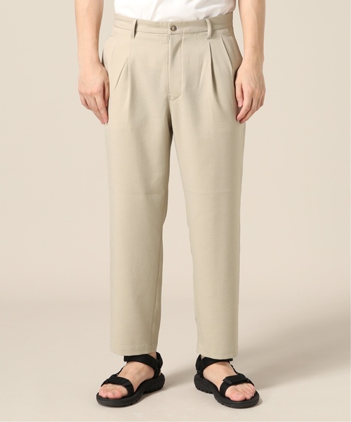 JOINT WORKS（ジョイントワークス）の「サッカー2タックアンクルパンツ（その他パンツ・メンズ・ブラック/ベージュ/カーキ・SMALL/MEDIUM/LARGE）」の5枚目の写真