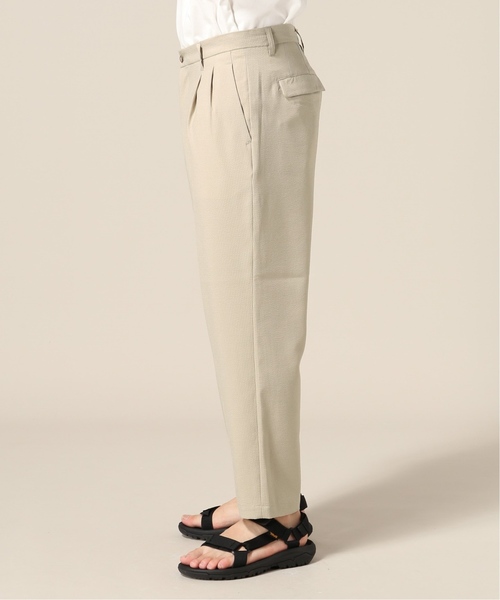 JOINT WORKS（ジョイントワークス）の「サッカー2タックアンクルパンツ（その他パンツ・メンズ・ブラック/ベージュ/カーキ・SMALL/MEDIUM/LARGE）」の6枚目の写真