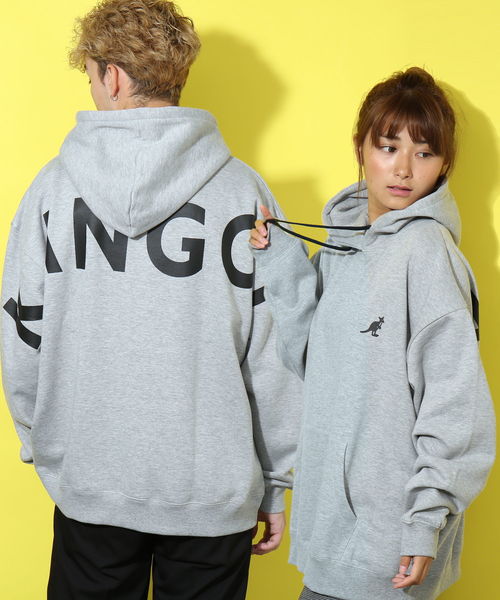 KANGOL�i�J���S�[���j�́uKANGOL/�J���S�[�� �ʒ� ���S�h�J �o�b�N�v�����g TC���N�� ���u���� �r�b�O�V���G�b�g �v���p�[�J�[�i�p�[�J�[�j�v�b�O���[