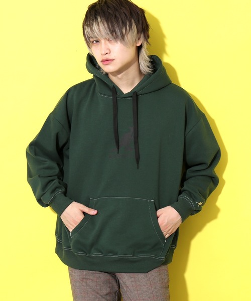 KANGOL�i�J���S�[���j�́u�yWEB����z KANGOL/�J���S�[�� �ʒ� �r�b�O�V���G�b�g �I�[�o�[�T�C�Y ���[�Y ���S �h�J �o�b�N�v�����g ���N�� ���u ���� �p�[�J�[ �v���I�[�o�[ �yREPIDO�z�i�p�[�J�[�j�v�b�O���[���n���̑�2