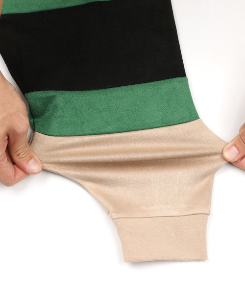 House of Blues（ハウスオブブルース）の「【HOUSE OF BLUES/ハウスオブブルース】スウェードポンチ袖切替クルー（スウェット・メンズ・ブラック/ベージュ/ネイビー・M/L/XL）」の7枚目の写真