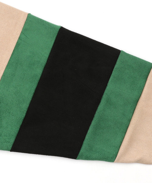 House of Blues（ハウスオブブルース）の「【HOUSE OF BLUES/ハウスオブブルース】スウェードポンチ袖切替クルー（スウェット・メンズ・ブラック/ベージュ/ネイビー・M/L/XL）」の9枚目の写真