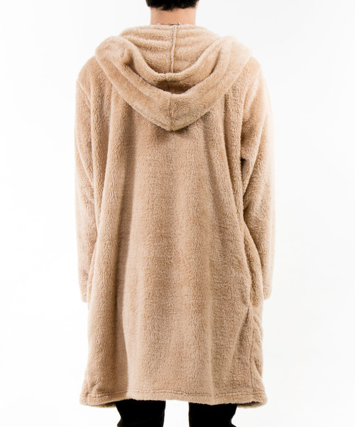 TopIsm（トップイズム）の「ビッグシルエット シャギーボアコーディガン（パーカー・メンズ・ブラック/ベージュ/ネイビー/テラコッタ/グレー/チェック/モカ/グレー系その他・M/L）」の13枚目の写真