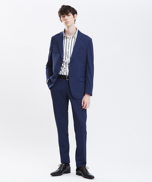 RECENCY OF MINE(リーセンシー オブ マイン)の「【Recency of Mine】ブークレーラインストライプシャツ(シャツ/ブラウス・メンズ・ベージュ/ネイビー/ダークネイビー・44/46/48/50)」の16枚目の写真