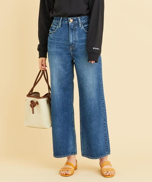 BEAUTY&YOUTH UNITED ARROWS（ビューティーアンドユースユナイテッドアローズ）の「【別注】＜RED CARD＞∴ RAINBOW デニムパンツ ◆（デニムパンツ・レディース・ブラック/ネイビー・ 24/ 23/ 25）」の18枚目の写真