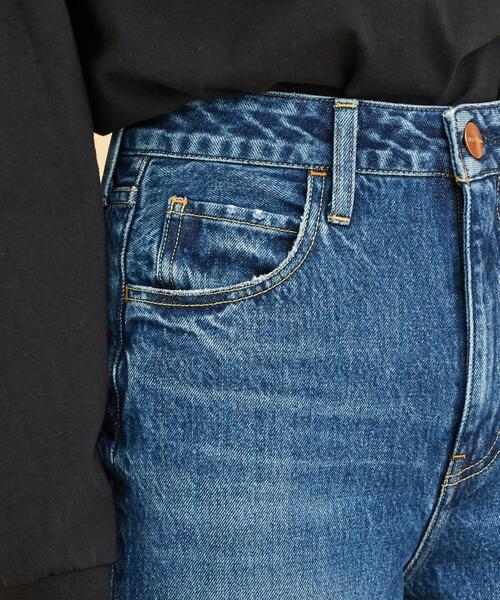 BEAUTY&YOUTH UNITED ARROWS（ビューティーアンドユースユナイテッドアローズ）の「【別注】＜RED CARD＞∴ RAINBOW デニムパンツ ◆（デニムパンツ・レディース・ブラック/ネイビー・ 24/ 23/ 25）」の3枚目の写真