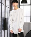 Beno | T/Cワッフル  ロングレングス クルーネック Ｔシャツ / （長袖）(T恤)