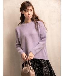 fifth | クルーネックドロップショルダーニット(ニット/セーター)