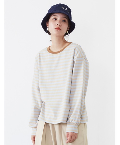 POU DOU DOU（プードゥドゥ）の「チェリー刺繍バケットハット（ハット・レディース・ホワイト/ベージュ/ネイビー・8）」の5枚目の写真