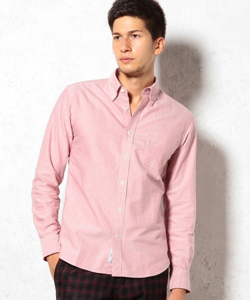 green label relaxing（グリーンレーベルリラクシング）の「▲▲▲◎40//OX GIZA BD-G L/S シャツ ◆（シャツ/ブラウス・メンズ・ロイヤルブルー/レッド/ブラック/ホワイト・LARGE/X-SMALL/X-LARGE/SMALL/MEDIUM）」の4枚目の写真