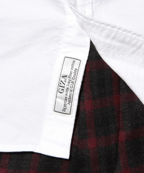 green label relaxing（グリーンレーベルリラクシング）の「▲▲▲◎40//OX GIZA BD-G L/S シャツ ◆（シャツ/ブラウス・メンズ・ロイヤルブルー/レッド/ブラック/ホワイト・LARGE/X-SMALL/X-LARGE/SMALL/MEDIUM）」の14枚目の写真