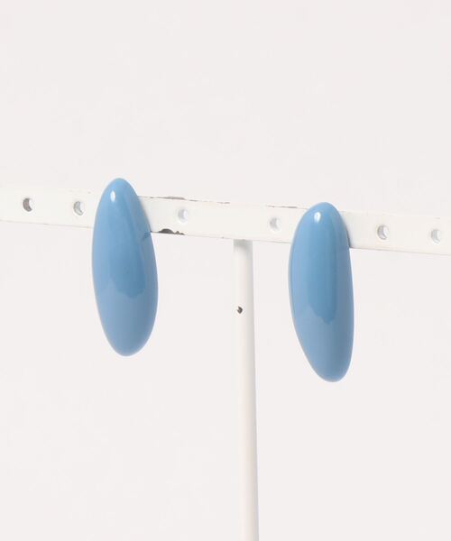 tone（トーン）の「【Caramel late】変形ピアス（ピアス（両耳用）・レディース・イエロー/グリーン/パープル/ブルー/ホワイト/オレンジ・FREE）」の4枚目の写真