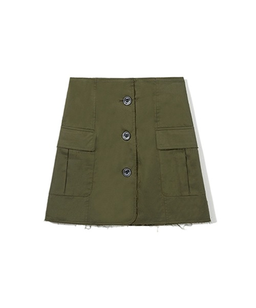 RSVP(アールエスブイピー)の「【RSVP 】ローエッジ オープンスカート(スカート・レディース・ブラウン/カーキ・SMALL/MEDIUM)」の14枚目の写真