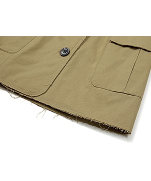 RSVP(アールエスブイピー)の「【RSVP 】ローエッジ オープンスカート(スカート・レディース・ブラウン/カーキ・SMALL/MEDIUM)」の3枚目の写真