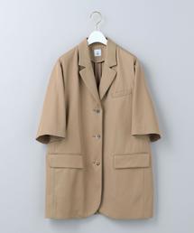 ジャケット・アウター 6(ROKU) SHORT SLEEVE SOFT JACKET 38 6（ロク）の「＜6(ROKU)＞SHORT SLEEVE SOFT JACKET/ジャケット