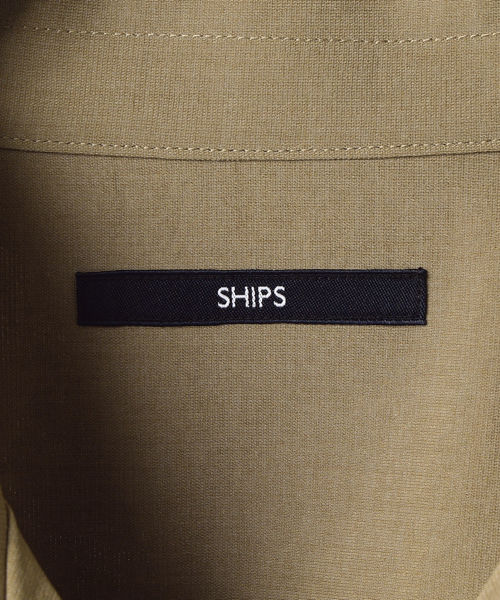 SHIPS(シップス)の「SC: RIRANCHA(R) オープンカラー ロングスリーブ シャツ(シャツ/ブラウス・メンズ・ブラック/ベージュ/オリーブ/グリーン・MEDIUM/LARGE/SMALL/X-LARGE)」の12枚目の写真
