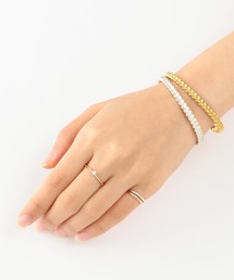 agete（アガット）の「SVバングルブレスレット（バングル/リストバンド