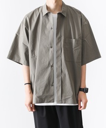ATTACHMENT | タイプライタークロスバイオストレッチ S/Sシャツ(シャツ/ブラウス)