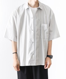 ATTACHMENT | タイプライタークロスバイオストレッチ S/Sシャツ(シャツ/ブラウス)