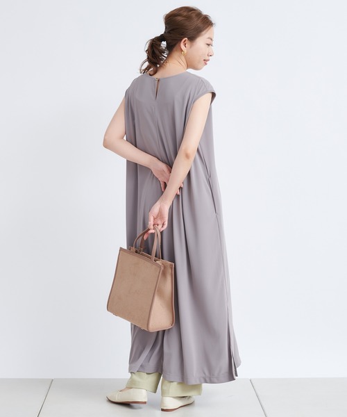 DouDou（ドゥドゥ）の「コンビスクエアトート（ショルダーバッグ・レディース・ライトグレー/ベージュ/キャメル・FREE）」の19枚目の写真