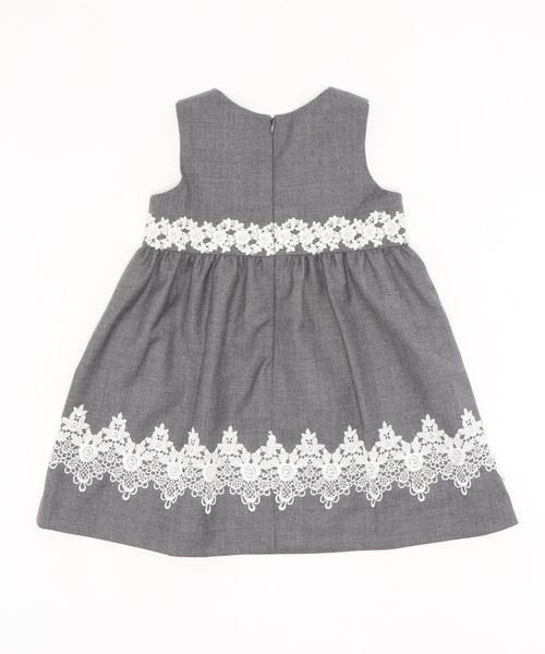 Tartine et  Chocolat　ストレッチオックスワンピース&ボレロ Tartine et Chocolat ストレッチオックスワンピース&ボレロ Tartine et