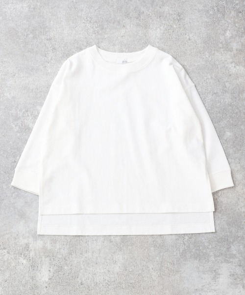 LOWRYS FARM（ローリーズファーム）の「ＵＳＡロンＴＬＳ　894824（Tシャツ/カットソー・キッズ・ホワイト/チャコールグレー/グリーン・MEDIUM/LARGE/X-LARGE）」の2枚目の写真