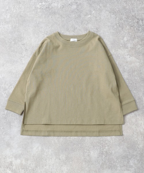 LOWRYS FARM（ローリーズファーム）の「ＵＳＡロンＴＬＳ　894824（Tシャツ/カットソー・キッズ・ホワイト/チャコールグレー/グリーン・MEDIUM/LARGE/X-LARGE）」の3枚目の写真