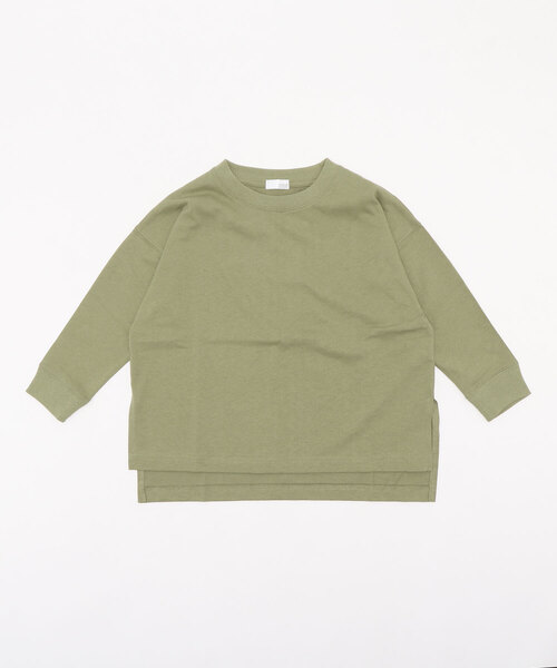 LOWRYS FARM（ローリーズファーム）の「ＵＳＡロンＴＬＳ　894824（Tシャツ/カットソー・キッズ・ホワイト/チャコールグレー/グリーン・MEDIUM/LARGE/X-LARGE）」の9枚目の写真