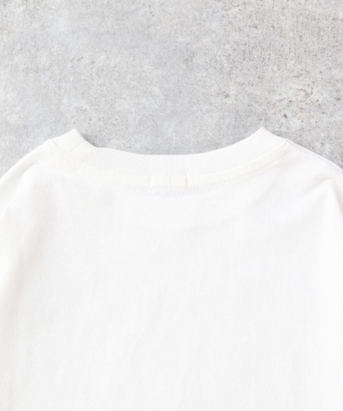 LOWRYS FARM（ローリーズファーム）の「ＵＳＡロンＴＬＳ　894824（Tシャツ/カットソー・キッズ・ホワイト/チャコールグレー/グリーン・MEDIUM/LARGE/X-LARGE）」の5枚目の写真