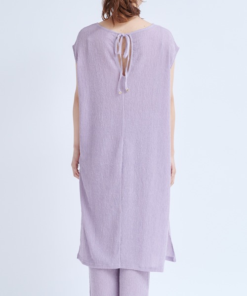 DouDou（ドゥドゥ）の「ヨウリュウワンピース×パンツセット（ワンピース・レディース・ベージュ/ブラック/バイオレット・FREE）」の19枚目の写真