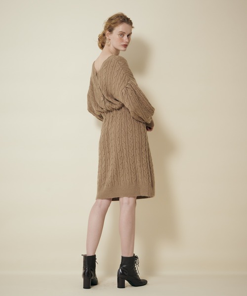 セール Supreme La La シュープリームララ のワンピース ガラアミパワショルニットミニワンピース 4 Op003 をセール価格で購入できます Supreme La La ワンピース ワンピース ドレス ガラアミパワショルニットミニワンピース ワンピース Supreme La La