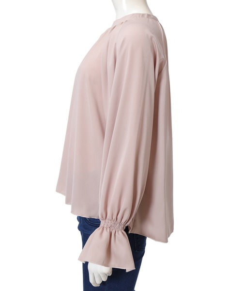 fifth（フィフス）の「キャンディースリーブカラーブラウス（シャツ/ブラウス・レディース・ブルー/スモークピンク・MEDIUM）」の5枚目の写真