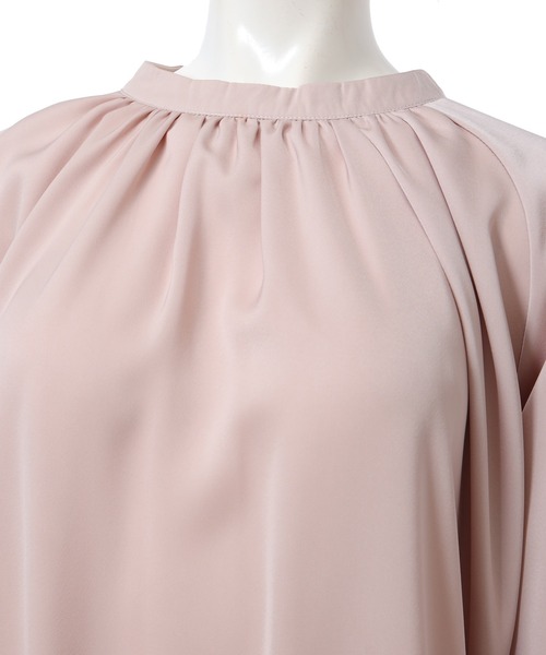 fifth（フィフス）の「キャンディースリーブカラーブラウス（シャツ/ブラウス・レディース・ブルー/スモークピンク・MEDIUM）」の7枚目の写真