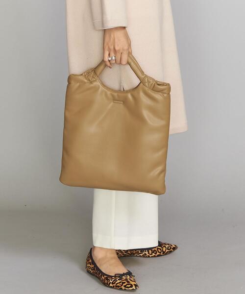 BEAUTY&YOUTH UNITED ARROWS（ビューティーアンドユースユナイテッドアローズ）の「BY ソフティーワンハンドルトートバッグ ◆（トートバッグ・レディース・ブラック/ベージュ・FREE）」の12枚目の写真