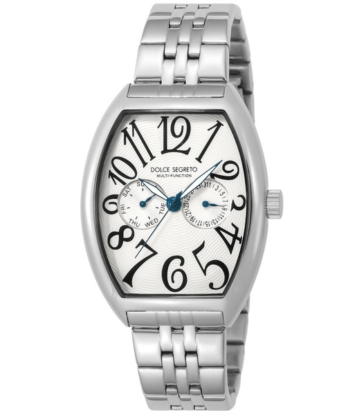セール Dolce Segreto ドルチェセグレート トノー カレンダー 腕時計 Mfk100sv アナログ腕時計 Echelle Liberte エシェルリベルテ のファッション通販 Zozotown