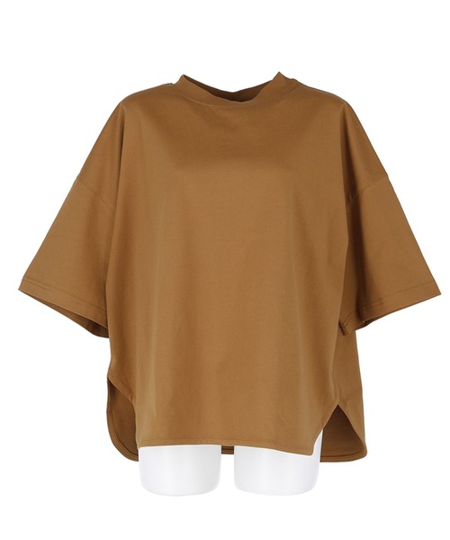 ラスト値下げ♡新品未使用♡HAVERSACKライムイエロービッグシルエットTEE 新色追加／ビックシルエット5分袖テールカットカットソー（T
