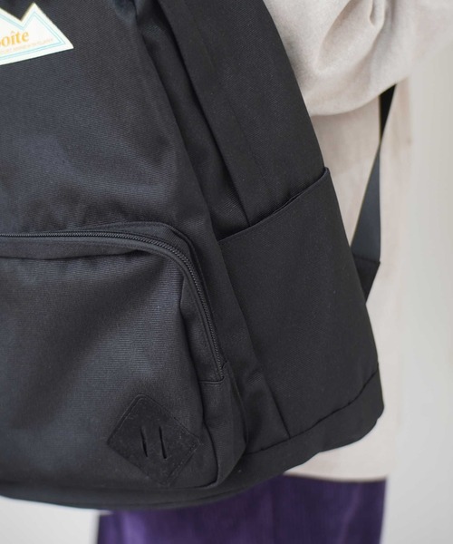 Jouet（ジョエット）の「【 Boite by jouet / ボワット バイ ジョエット 】 カラビナ バッグパック（バックパック/リュック・メンズ・ブラック/ベージュ/グリーン/パープル/チャコールグレー/ブラック×ベージュ・FREE）」の9枚目の写真