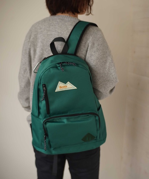 Jouet（ジョエット）の「【 Boite by jouet / ボワット バイ ジョエット 】 カラビナ バッグパック（バックパック/リュック・メンズ・ブラック/ベージュ/グリーン/パープル/チャコールグレー/ブラック×ベージュ・FREE）」の14枚目の写真