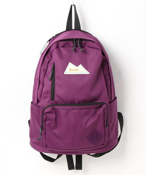 Jouet（ジョエット）の「【 Boite by jouet / ボワット バイ ジョエット 】 カラビナ バッグパック（バックパック/リュック・メンズ・ブラック/ベージュ/グリーン/パープル/チャコールグレー/ブラック×ベージュ・FREE）」の16枚目の写真