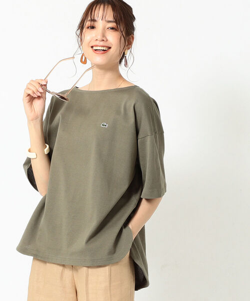 B Ming 21ss R Tシャツ カットソー By Beams ビーミングバイビームス のファッション 別注 By Lacoste B Ming ラウンドヘム B Ming Beams Tシャツ B Ming