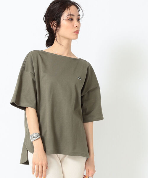 セール Lacoste B Ming By Beams 別注 ラウンドヘム Tシャツ 21ss Tシャツ カットソー B Ming By Beams ビーミングバイビームス のファッション通販 Zozotown