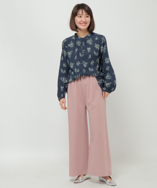 LBC（エルビーシー）の「リラックスワイドパンツ（その他パンツ・レディース・オフホワイト/ミント/ピンク・MEDIUM）」の4枚目の写真