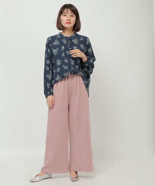 LBC（エルビーシー）の「リラックスワイドパンツ（その他パンツ・レディース・オフホワイト/ミント/ピンク・MEDIUM）」の5枚目の写真
